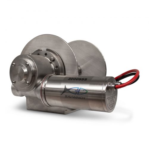 3000 SSS Stainless Steel Drum Anchor Winch